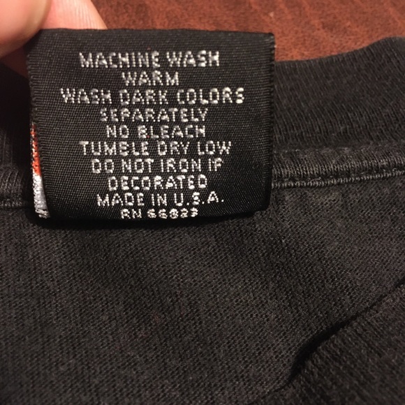 Vtg 80s/90s Harley Pocket Tee Roaming Free Eagle XL - Picture 6 of 9